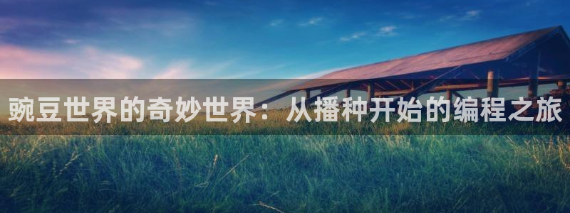 香蕉漫画书阅读下拉式漫画星球：豌豆世界的奇妙世界：从播种开始的编程之旅